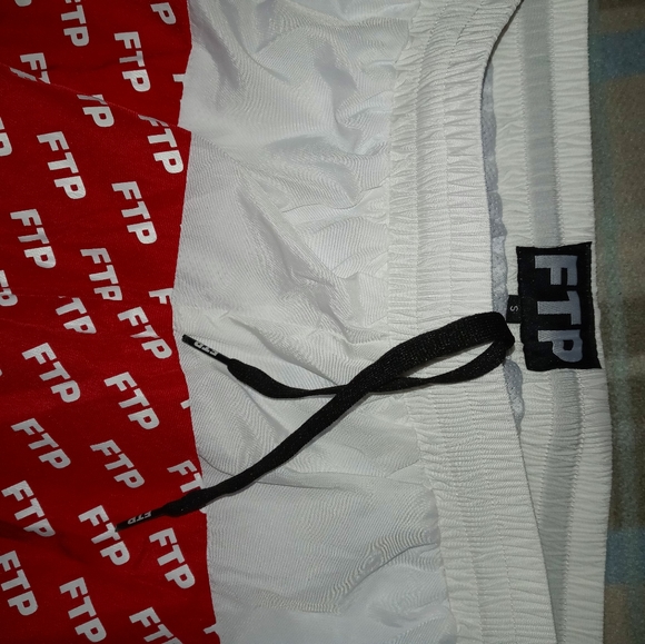 Negotiable FTP (S)White amd Red Track pants - Picture 4 of 5